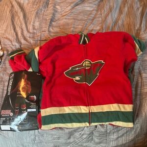 Hockey Sockey Minnesota Wild Size Large New